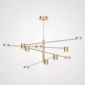 Люстра потолочная ImperiumLOFT Motvikt 189821-26 60Вт 10 лампочек LED