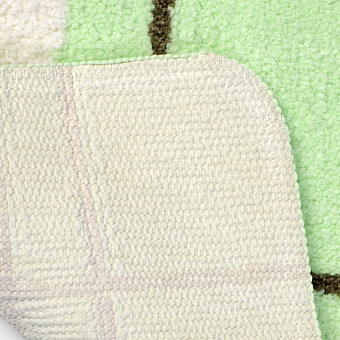 Коврик для ванной WASSERKRAFT Lippe BM-6509 50х50см зелёный