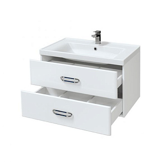 Тумба с раковиной MIRSANT Фуджи УТ000046002 50х79х50см