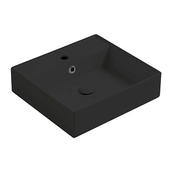 Раковина подвесная SIMAS Agile AG51 nero matt*1 51х46см