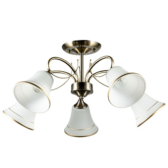 Люстра потолочная Arte Lamp BLOSSOM A2709PL-5AB 60Вт 5 лампочек E27