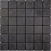 Мозаика Mir Mosaic Adriatica 7M009-48T чёрный мрамор 30,5х30,5см 0,93кв.м.