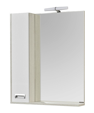 Шкаф зеркальный Акватон Бекка Pro 1A214702BAC20 14х70х85см с подсветкой