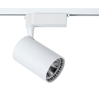 Трековый светильник Maytoni Vuoro TR003-1-17W3K-W 15Вт LED белый для однофазного трека