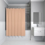 Шторка для ванной IDDIS Promo P42PV11i11 180х180см оранжевый