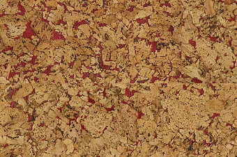 Настенная пробка CORKSTYLE WALL DESIGN Monte Red MONTE RED 600х300х3мм 1,98кв.м