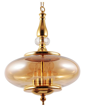 Светильник подвесной CRYSTAL LUX MIEL MIEL SP4 GOLD 240Вт E14