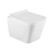 Унитаз подвесной SOLE CUBE УТ000039018 безободковый с микролифтом