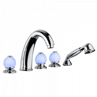 Смеситель для ванны Bongio Rivoli 05531CR08D хром