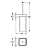 Ёршик GROHE Selection Cube 40857000 хром