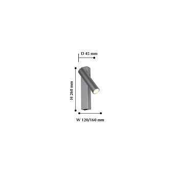 Бра Favourite Specimen 2230-1W 7Вт LED