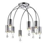 Люстра потолочная Vele Luce Pioggia VL4283L08 224Вт 8 лампочек G9