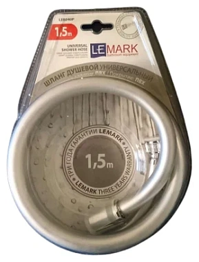 Душевой шланг LEMARK LE8040P 150см серый
