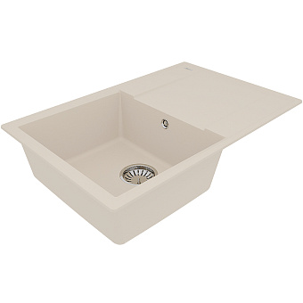 Мойка кухонная LEMARK IMANDRA 760 9910030 50х76см шампань