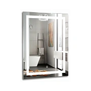 Зеркало Azario РИГА-6 ФР-00001940 80х60см с антизапотеванием/с подсветкой