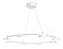 Люстра подвесная Ambrella COMFORT LineTech FL51761 67Вт 9 лампочек LED