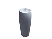 Раковина напольная SALINI ARMONIA 130113SMRF S-Stone матовая 47х47см