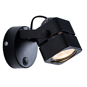 Светильник настенный Arte Lamp MISAM A1315AP-1BK 50Вт GU10