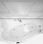 Карниз для ванны Aquanet Palma полукруглый 170х90х60, 177835