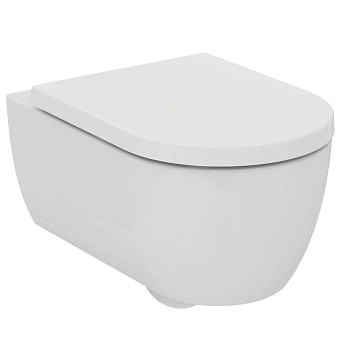 Унитаз подвесной IDEAL STANDARD BLEND CURVE T3749V1 без сиденья