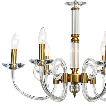 Люстра подвесная Stilfort Glass 1050/03/06P 40Вт 6 лампочек E14