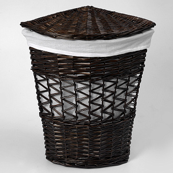 Корзина для белья WASSERKRAFT Salm WB-270-L коричневый 68,7л