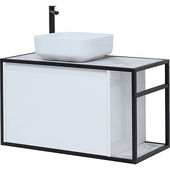 Тумба под раковину подвесная AQUANET Nova Lite Loft 261652 44х90х51,8см