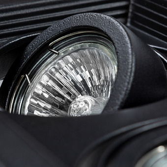 Светильник точечный встраиваемый Arte Lamp CANIS A6661PL-2BK 50Вт GU10