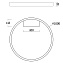 Светильник потолочный Maytoni Rim MOD058CL-L65W4K 61Вт LED