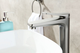 Смеситель для раковины LEMARK Bronx LM3709GM графит