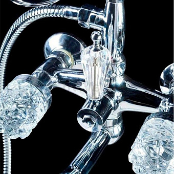 Смеситель для ванны Boheme Crystal 273-CRST хром