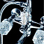 Смеситель для ванны Boheme Crystal 273-CRST хром