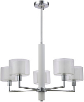 Люстра подвесная CRYSTAL LUX MAESTRO MAESTRO SP-PL5 CHROME 300Вт 5 лампочек E14