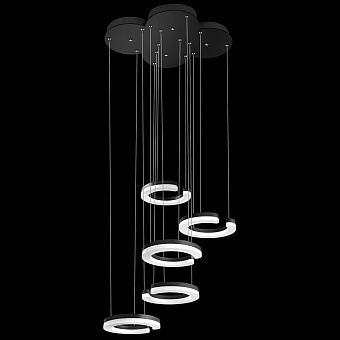 Люстра подвесная Lightstar Unitario 763437 46Вт 5 лампочек LED