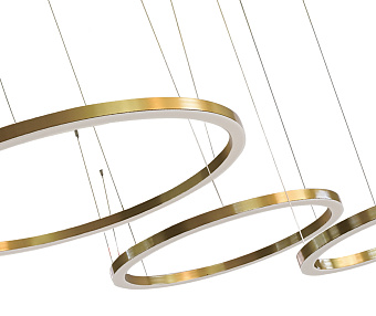 Люстра подвесная KINK Light Тор 08253,36PA(3000K) 110Вт 3 лампочек LED