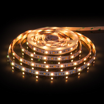 Светодиодная лента Elektrostandard a053728 5050+5050 14,4Вт/м 5000мм IP20 RGB/тёплый белый свет
