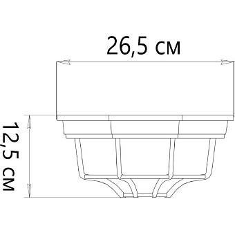 Светильник фасадный Arte Lamp PEGASUS A3100PL-1BK 60Вт IP44 E27 чёрный
