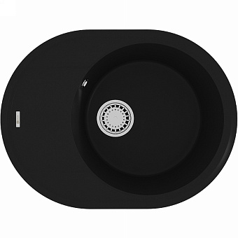 Мойка кухонная LEMARK LACHA 620 9910049 47х62см антрацит