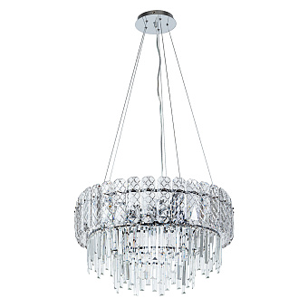 Люстра подвесная Arte Lamp NICOLETTA A1051SP-10CC 40Вт 10 лампочек E14