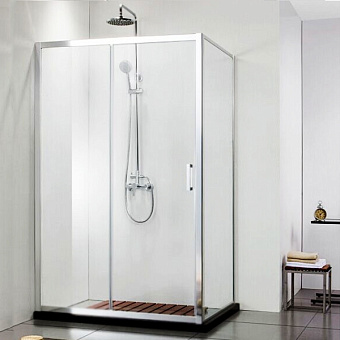 Угловое ограждение AQUANET Alfa 168418 200х140см стекло прозрачное
