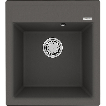 Мойка кухонная LEMARK HANKA 450 9910011 50х45см серый шелк
