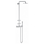 Душевая система GROHE Rainshower Cosmo 27374000 хром