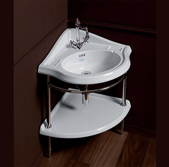 Консоль под раковину SIMAS Arcade 1011cr хром