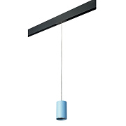 Трековый светильник Lightstar Rullo PRORP435 50Вт GU10 голубой для однофазного трека