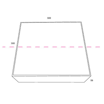 Светильник потолочный Maytoni Zon C067CL-L40W4K 40Вт LED