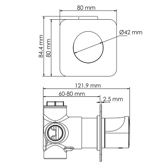 Переключатель потоков WASSERKRAFT A272