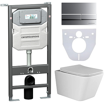 Инсталляция с унитазом Ceramica Nova CN3007_1002M_1000