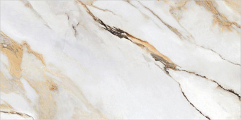 Полированный керамогранит Global Tile Borghini_GT GT120605403PR белый 60х120см 1,44кв.м.