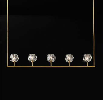 Люстра потолочная ImperiumLOFT RH Boule de Cristal 84808-22 200Вт 5 лампочек G9