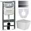 Инсталляция с унитазом Ceramica Nova CN3007_1002M_1000